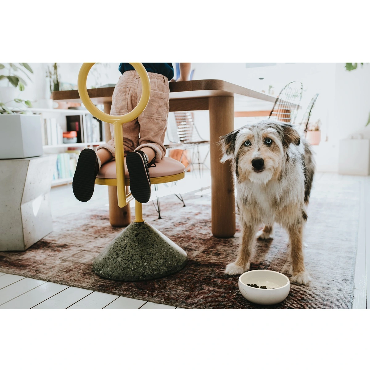 Hunter keramik Lund hunde skål 900 ml Beige